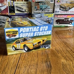 MPC 939 1/25 Pontiac GTO Super Stocker Plastic Model Kit