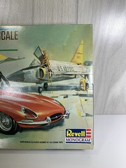 Revell Monogram XKE Jag 1/25 Scale Racing Plastic Model Car Kit Hobby