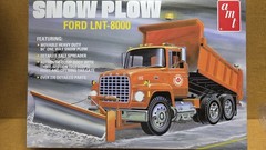 Ford LNT 8000 Snow Plow ONE SIDED SNOW PLOW 1:25 AMT NEW Model Kit PARTS