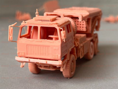 3d Printed 1/72/144 Sr5 Guided Multiple Launch Rocket System Unpainted Kit