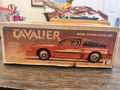 1982Chevy Cavalier Model Kit 1/25, By MPC.