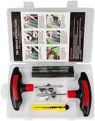23Pcs Tire Repair Kit, Heavy Duty Tire Plug Kit, Tire Patch Kit for Car, Truc…