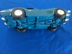 AMT Ertl 1970 CEVROLET CORVETTE LT-1 Mulsanne Blue Plastic PROMO Model Reissue