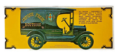 AMT 1:25 SCALE RETRO DELUXE ” 1923 T’ DELIVERY VAN ” PLASTIC MODEL KIT AMT860/12