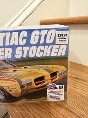 MPC Pontiac GTO Super Stocker Plastic Model Kit – 1/25 Scale