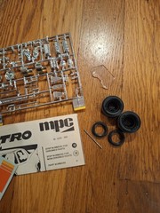 MPC NITRO VETTE FUNNY CAR – 1:25 SCALE KIT #1-0701 – VINTAGE RARE