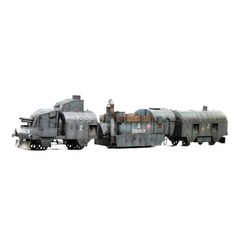 1/72 Polish Around Armored Train PP2 Brave “Smialy” Assembly Model Building KDa