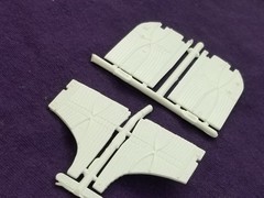 56 Chevrolet INTERIOR SIDE PANELS for Atlantis Revell 1:25 Model Kit 1956 Chevy