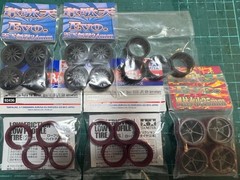 Tamiya Mini 4WD Pella tires 6 sets