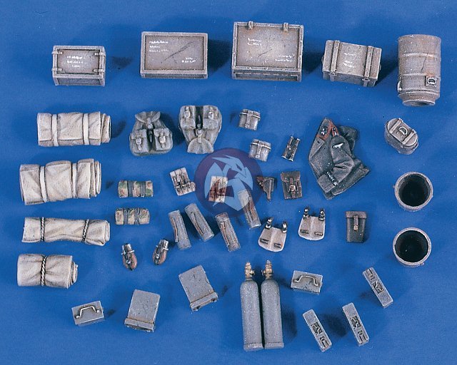 Verlinden 1/48 German Tank AFV Military Vehicle Stowage & Accessories WWII 2238