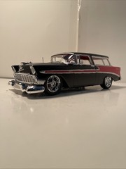 1956 Chevy Bel Air Nomad Station Wagon built Model Car 1/25