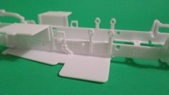 Frame Lot of 2 Peterbilt 359 Rig Semi 1/25 Truck Bare Chassis Big Tractor Model