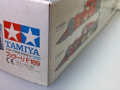 Tamiya Ferrari F189 1/20 scale Plastic model Kit 　 From Japan