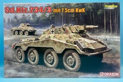 Dragon 6964 + 6367 1/35 Sd.Kfz. 234/3 mit 7.5cm KwK ’39-’45 Series Premium Kit