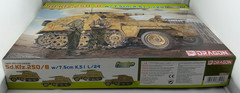 DRAGOM MODEL 6425 Sd.Kfz.250/8 w/7.5cm K.51 L/24 Premium Edition w/Photo-Etch