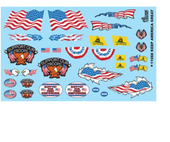 Flags & Stuff 1:24 1:25 GOFER RACING DECALS CAR MODEL ACCESSORY 11068 FLAGS