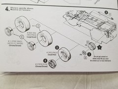 CUSTOM SPOKE WHEELS 1977 Ford Van AMT 1:25 Model Kit 77 Econoline WAGON RV