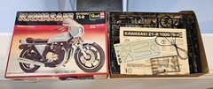 Revell 7802 1/12 Kawasaki KZ-1000 Z1-R Motorcycle Model Kit Vintage 1981 Rare Ed