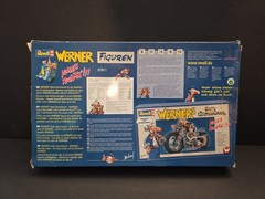 Vintage Revel Werner Kit 07811 Two Figures New Open Box Plastic Model Kit 1:9