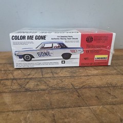 NEW! Sealed! Lindberg Color Me Gone 1964 Dodge 330 Super Stock Model Car Kit