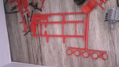 Lindberg Model car kit ” Little Red Wagon” 1965 Dodge hot rod truck Z159