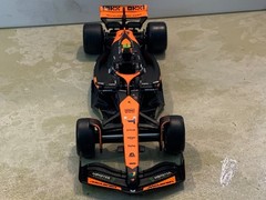 Formula racing mclaren #4 jw/4 pitmen 1/43 scale new RARE BY BURAGO