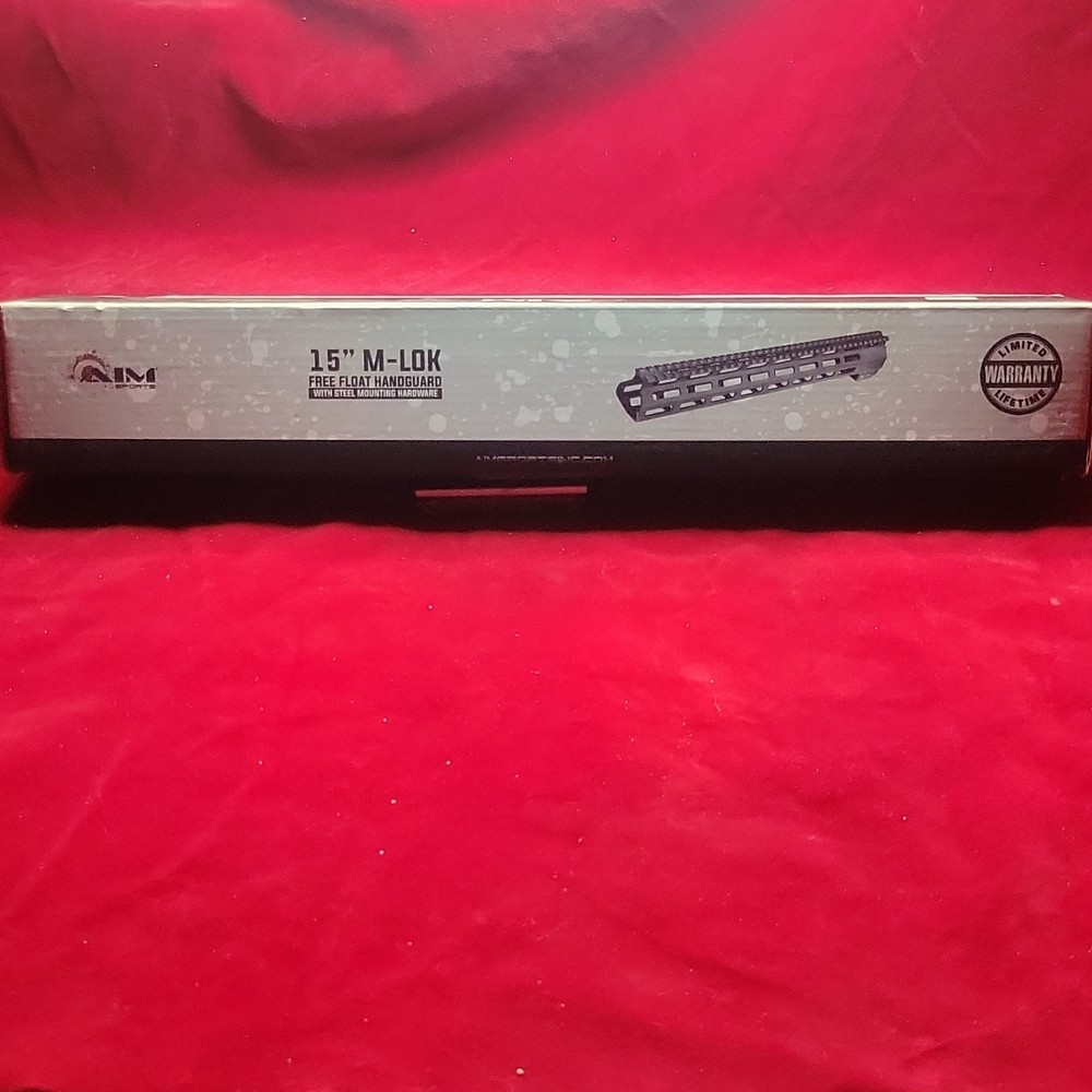 15″ Handguard Black and a hess bank truck