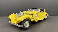 ENTEX 1936 MERCEDES 540K MAHARAJA SPORT ROADSTER 1/16 NICE BUILT DC