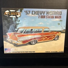 ATLANTIS H1260 ‘57 CHEVY NOMAD MODEL KIT-NIB-1:25 SCALE
