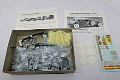 Vintage Hubley Model A Roadster Model Kit #4850