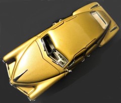 Classic Custom Dream Built Metal Model Concept Hot Rod Race Sports Promo Car