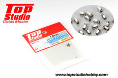 Top Studio 1.0mm Hex Fitting Trumpet-shaped (10 pieces) Detail-Up Item # TD23273