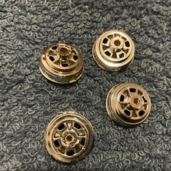 1 25 scale model parts 71 VW Custom Wheel Set Only