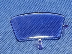 🌟 Blue Windshield 1975 AMC Gremlin X 1:25 Scale 1000s Model Car Parts 4 Sale