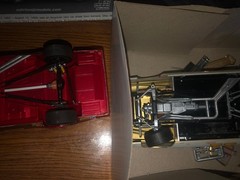 Built/Started Salvinos JR model Nascar kits