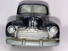 RARE FRICTION 1948 Ford POLICE 100 Sedan Promo MASTER-CASTER 1/25 Black VG-FN