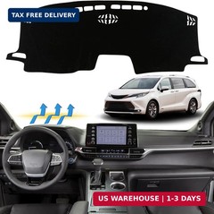Non-Slip Dash Cover Dashboard Cover Mat Custom Fit Center Console Cover Sunshiel