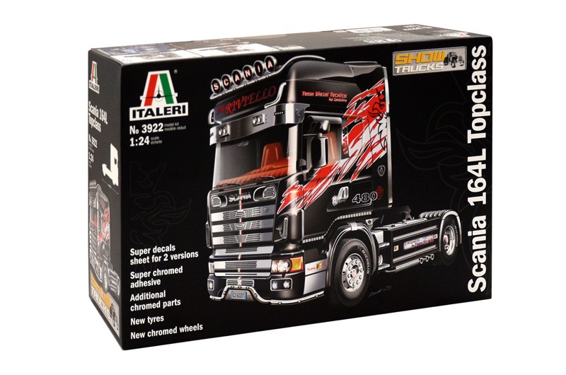1:24 Italeri Scania 164L Topclass Kit IT3922 MMC
