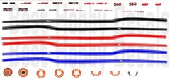 1970 DODGE CHALLENGER R/T Side Stripes 1/24th Waterslide Decals $15 Ship Canada