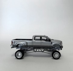 1:64 Lifted Truck Frame For Chevy Dually(Body And Wheels Not Included)