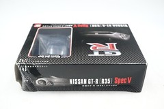 Bandai 1/43 Nissan GT-R R35 Spec V Ultimate Opal Black Model Kit 2009