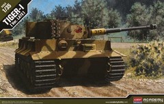 Academy 13314 1/35 German Tiger I Tank Late Ver. (Plastic model)