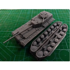 3d Printed 1/35/72 Soviet Union KV-4 Heavy Tank Unpainted Kit