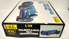 Heller Talbot – Lago 4L5 T26C Grand Prix 1/24 Model 721 France 1979 Complete