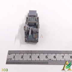 1/144 M7 Priest Howitzer + Ammo Trailer Resin Model Kit Unpainted WW2 US