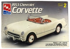 AMT Ertl 1953 Chevrolet Corvette Vintage 1990 1:25 Model Kit NEW SEALED #6519