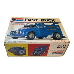 1995 Tom Daniel’s Fast Buck 1/24 Armored Truck Monogram #7533 Model Kit – Open