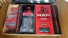1:14 Tamiya Man TGX 18. 540 4X2 XLX R/C Red Edition Tractor Truck