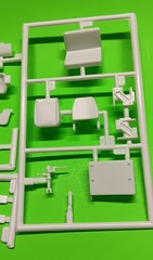Diamond Reo 1/25 Cab Glass Windshield Interior Dash Seat AMT Truck Tractor