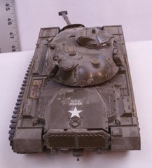 MONOGRAM BIG PAT M48A2 PATTON TANK WWII MILITARY MODEL 1:43 KIT BUILT UP